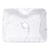 Bathroom Counter Top Ceramic Wash Sink Rectangular Cloakroom Vanity Bowl Basin