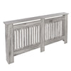 Small Medium Large Radiator Cover Vertical Slatted Grill Wooden Heating Cabinet