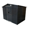 Metal Garden Shed 6 X 8 FT Garden Storage Vents Grey STATELY STORE