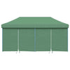 Foldable Party Tent - with 4 Sidewalls Green A7B8