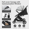 Lightweight Foldable Baby Stroller Pram Pushchair Travel Buggy With Raincover