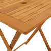 3 Piece Bistro Set Beige Polypropylene and Solid Wood S7H5