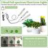 XL Plant Stand with Grow Lights Flower Holder Tree Shaped Bonsai Organizer Rack