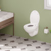 Toilet Seat Universal Soft Close Heavy Duty Bathroom Toilet Lid Cover w/ Fitting