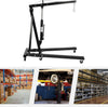 2 Ton Hydraulic Folding Engine Crane Stand Hoist Jack Lifting Garage Wheel Red