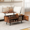 Lift Top Coffee Table Pull up Coffee Table with Storage-Coffee