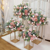 Wedding Column Stand Geometric Metal Flower Rack Table Plant Vase Holder Decor