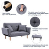 Loveseat Sofa Bed Recliner Sofabed Settee Small Bedroom Sofa Single Sleeper Bed