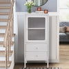 Office Filing Cabinet Storage Display Cupboard Metal Organizer with Drawer Door