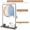 Industrial Style Wardrobe Open Clothes Pipe Rail Rack Storage Vintage Closet