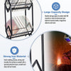 2-Tier Metal Vinyl Record Stand Storage Display Rack Desktop/Bookshelf 160 LPs