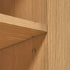 Wood Kitchen Storage Cabinet Freestanding Buffet Cupboard Sideboard with 2 Doors