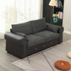 Luxury 2, 3 Seater Linen Fabric Couch Sofa Corner Chaise Living Room Furniture