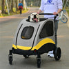Oversized Large Dog Stroller Dual Door Pet Jogger Trolley Carrier Animal Outdoor