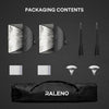 RALENO Softbox Lighting Kit for Photography Studio Setup - Professional LED L...