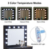 LED Dressing Table Mirror Makeup Dresser Photography Play Storage Bedroom Show