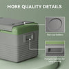 30L Car Refrigerator 12V Portable Fride Freezer Electric Cooler Box Camping HGFS