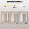 LED Bathroom Mirror Cabinet with Demister LED Lights Extra Large Storage Cabinet