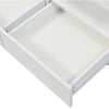 Coffee Table Storage High Glossy White 16 Color LED Tea Table for Living Room