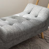 Upholstered Velvet Bed End Bench Chaise Chair Ottoman Stool Window Hallway Seat