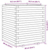 Garden Planter 60x60x72 Solid Wood Pine D0D2