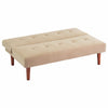 Fabric Sofa Bed Small Couch Settee Loveseat Sofabed Single Sleeper Recliner Beds