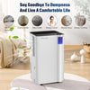 14L/Day Electric Dehumidifier for Home Portable Quiet Electric Air De-Humidifier