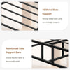 King Size Bed Frame Metal Mattress Foundation Platform Bed Frame