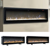 37/40/60/70inch Insert/ Wall Mounted Electric Fireplace LED Fireplace Inset Fire