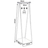 Clothes Rail Rack Heavy Duty Garment Hanging Display Stand Storage Shelves Metal