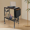 Record Player , Turntable Stand Vinyl Albums Storage Organizer Table with Wheels