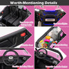 Costway Kids Electric Ride On Car 2-Seater 12V Battery Powered UTV-Pink