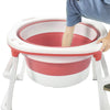 Folding Bathtub Water Tub Adult Children Kids Spa Soaking Sauna SPA Bath Tub Lid