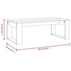 Gecheer Coffee Table Living Room Furniture Sofa Side Table End Table E9L6