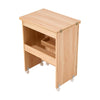 Folding Sewing Table 2 IN 1 Rolling Craft Table Home Office Desk Workstation UK