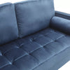 2-3 Seater Small Sofa Couch Velvet Armchair Loveseat Settee Living Room Office