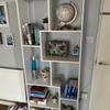 Large Wooden Bookcase Room Divider Tall Bookshelf Storage Display Unit 8 Shelves