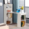 Computer Desk Bookshelves Workstation Corner Study Table Storage Combo