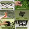 Foldable 2-Person Camping Cot Tent Outdoor Off-Ground Camping Combo