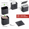 Smilesun 150L Bamboo Laundry Basket Lid Compartments Washing Bin Storage Hamper
