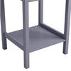 Corner Bedside Table Nightstand Coffee Tea Side End Lamp Desk Shelf Home Storage