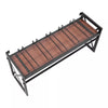 Wall Mounted Wine Rack Gin Shelf Rack Bottle 5 Glass Holder Home Bar 1 Layer