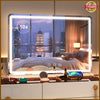 LED Hollywood Makeup Vanity Cosmetic Mirror with Lights 80 x 60cm Large Mirror