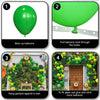 Jungle Animal Balloons Set Birthday Party Wild Forest Theme Home Decoration Kit