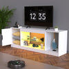 Modern TV Cabinet with LED Lights Entertainment Centre TV Stand Media TV Unit