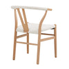 Dusk Jade Ivory Boucle & Light Beech Set of 2 Dining Chairs RRP £499