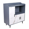 Freestanding Sideboard Cabinet with 3 Doors Living Dining Room Storage Cupboard