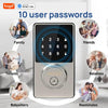 Tuya Smart WiFi Door Lock Keyless Entry Touchscreen Keypad APP Control IP54 ✅