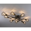 Vintage Industrial Steampunk Metal Pipe Ceiling Pendant Lamp Ceiling Lights