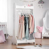 Haus Projekt Girls Heart RAIL & MIRROR SET Dress Up Kids Clothing Wardrobe Wood